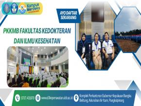 PKKMB Fakultas Kedokteran dan Ilmu Kesehatan UBB